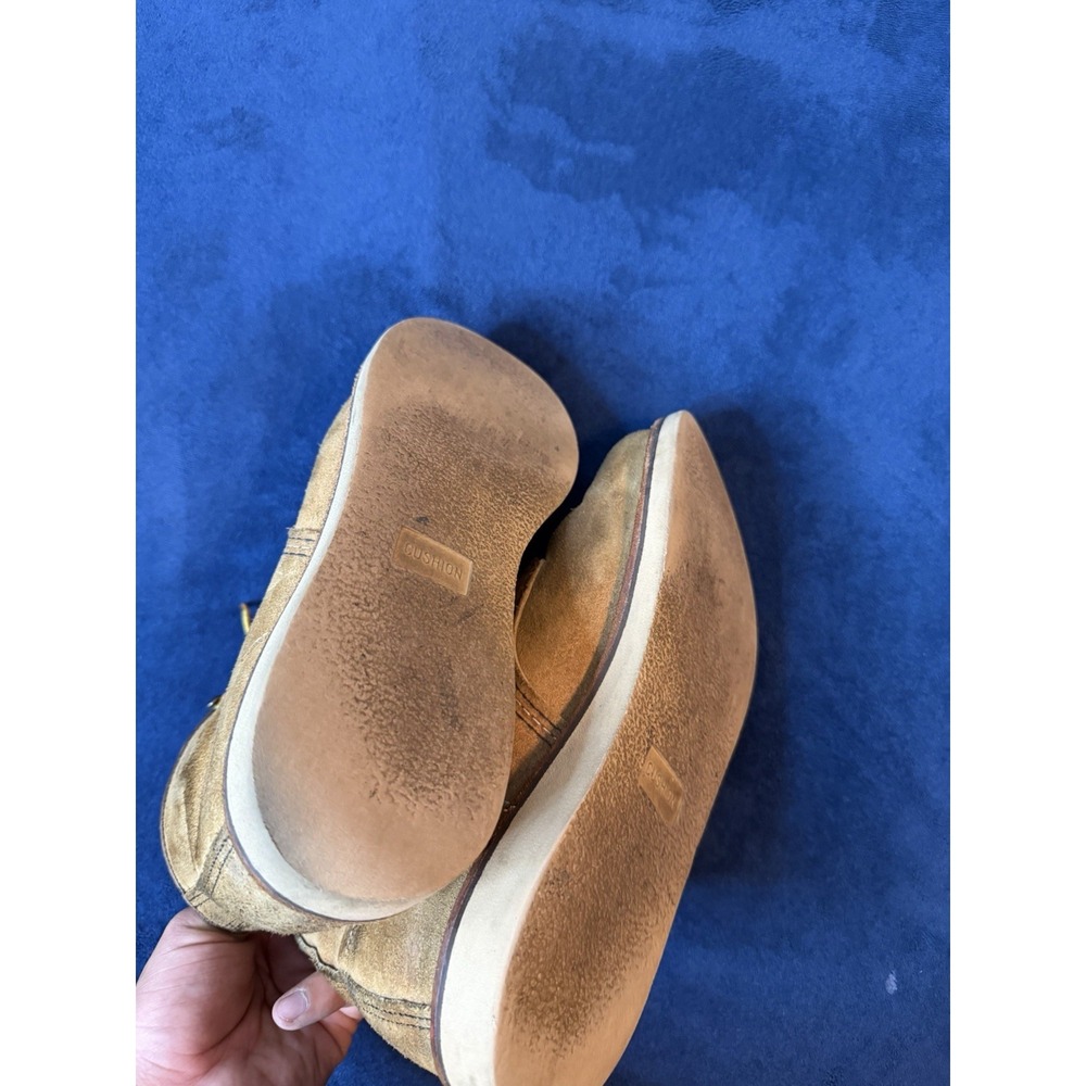 Vtg Red Wing Heritage Rover Boots Muleskinner Roughout Leather 2953 Mens 7.5D - Picture 15 of 15